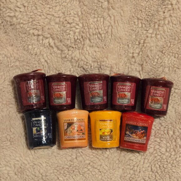 Yankee Candle Other - Lot of Nine Votive Candles 1.75 oz by Yankee Candle